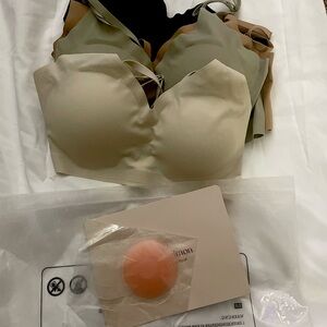 DEANGELMON Padded Seamless Bras